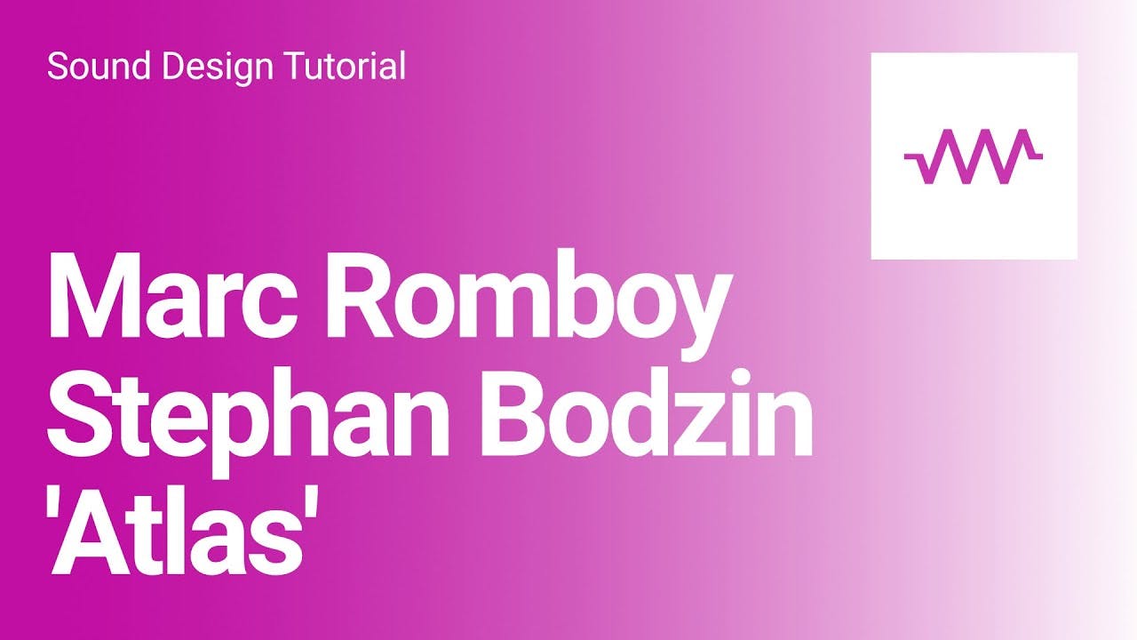 How to make Marc Romboy & Stephan Bodzin 'Atlas' with DRC